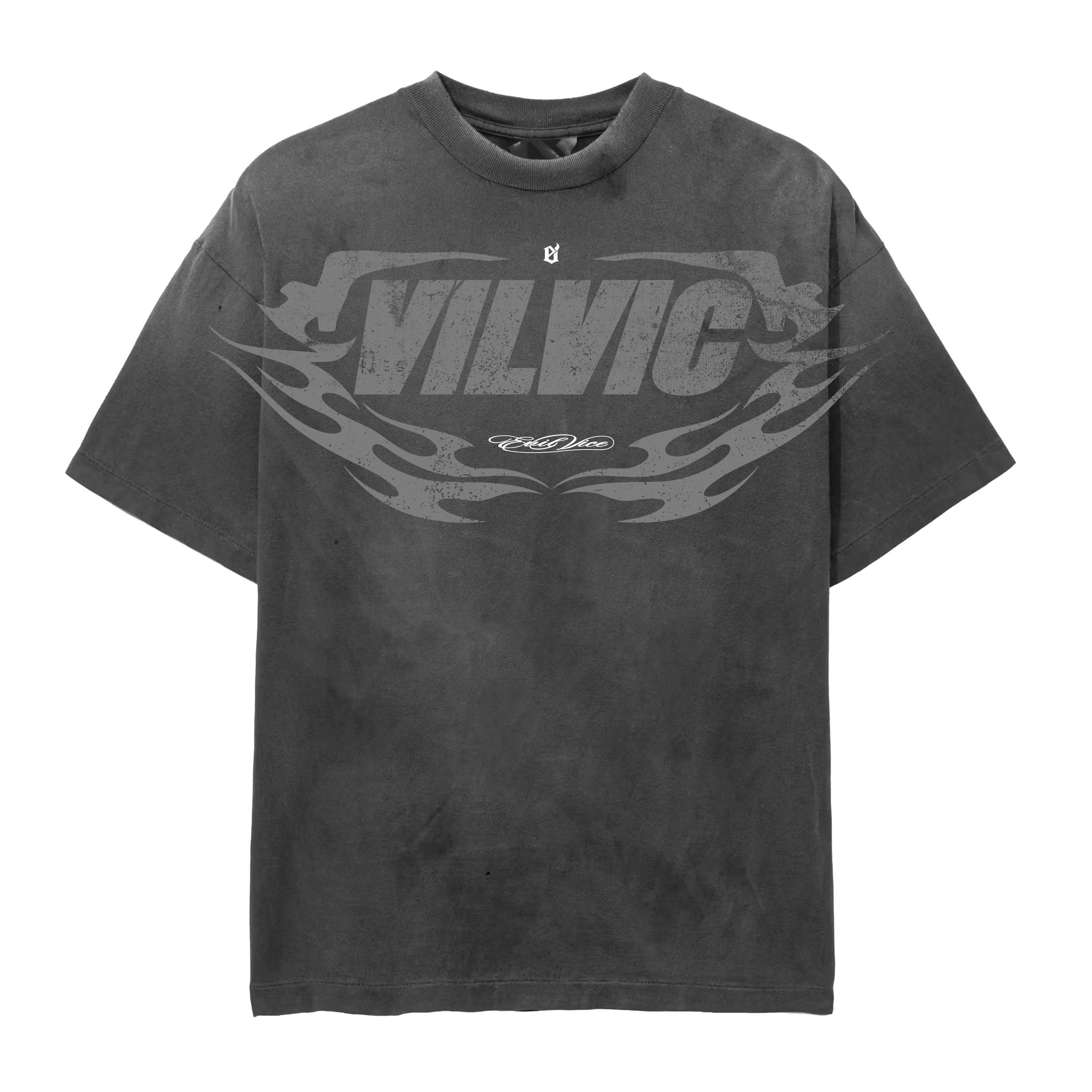 FLAMES T-SHIRT - EVIL VICE